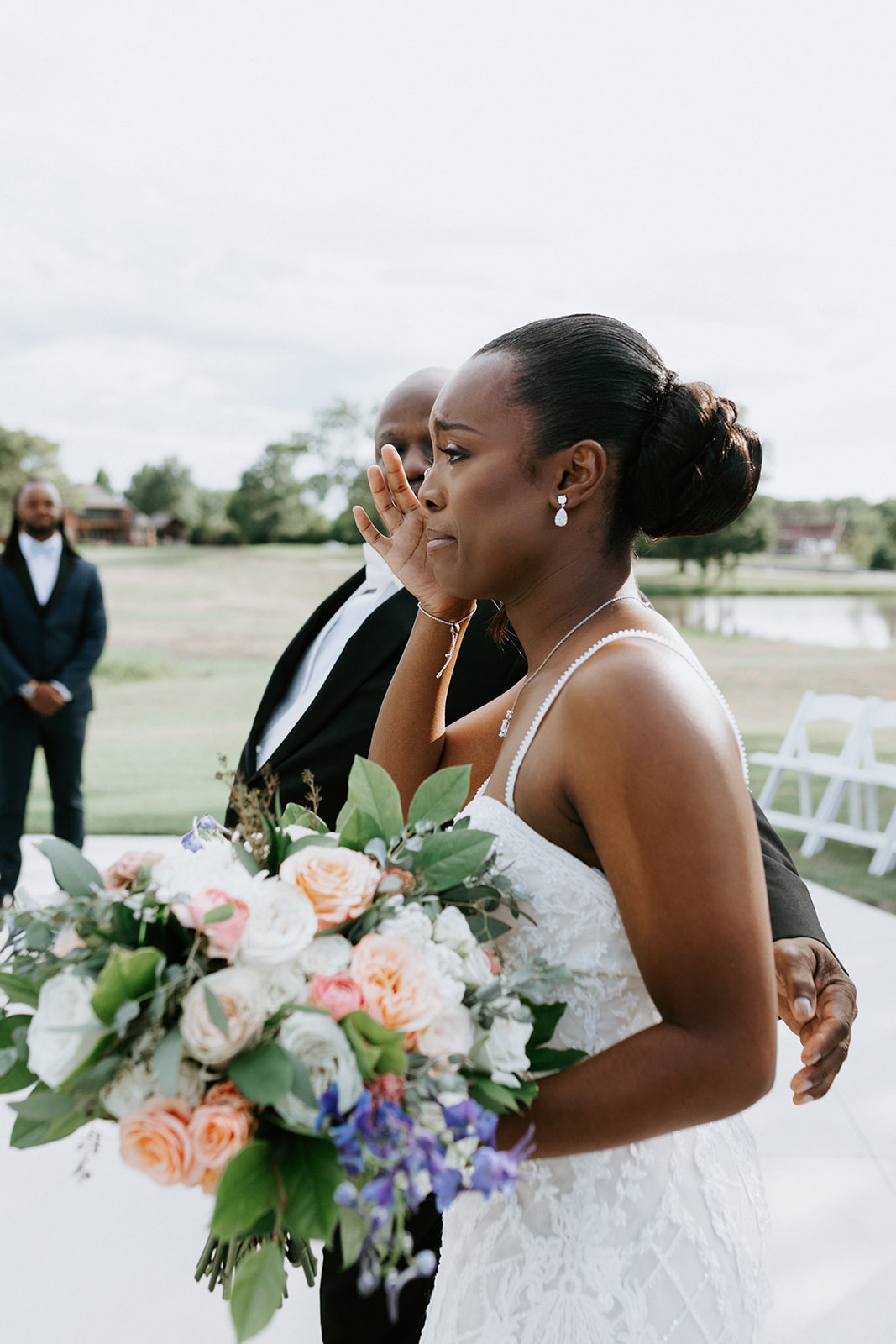 simple and classic wedding in Oklahoma