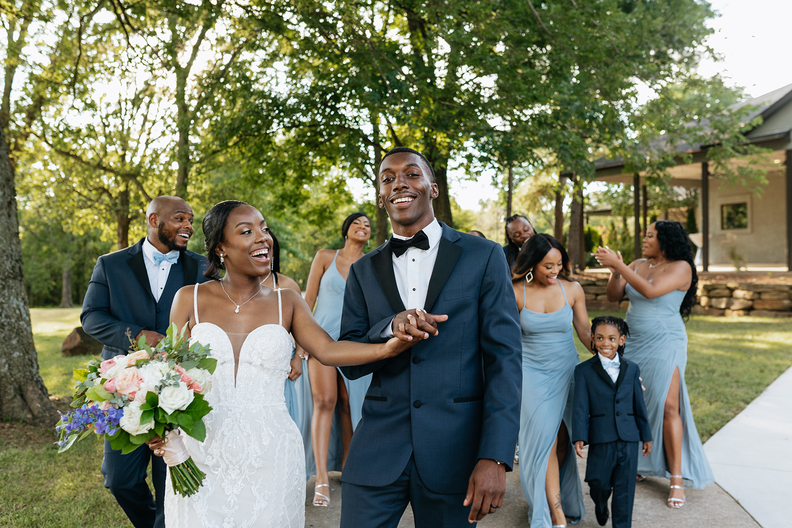 bride and groom