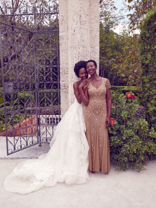 bride and the mother of the bride in mauve fall 2022